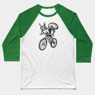 SEEMBO Squirrel Cycling Bicycle Cyclist Bicycling Bike Biker Baseball T-Shirt